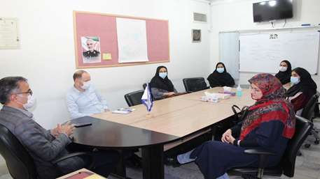  جلسه مدیر شبکه بهداشت و درمان شهرستان دامغان با مسئولین مراکز خدمات جامع سلامت روستایی